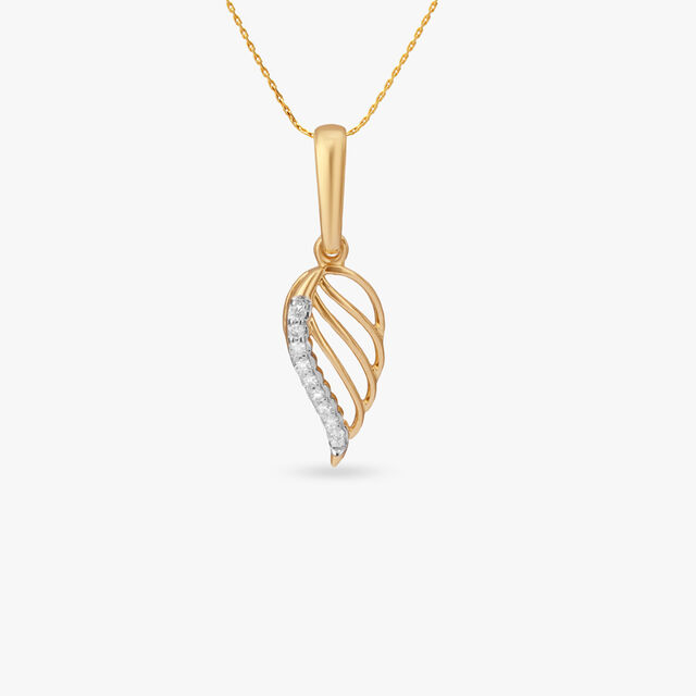 Floral Nest Diamond Pendant 