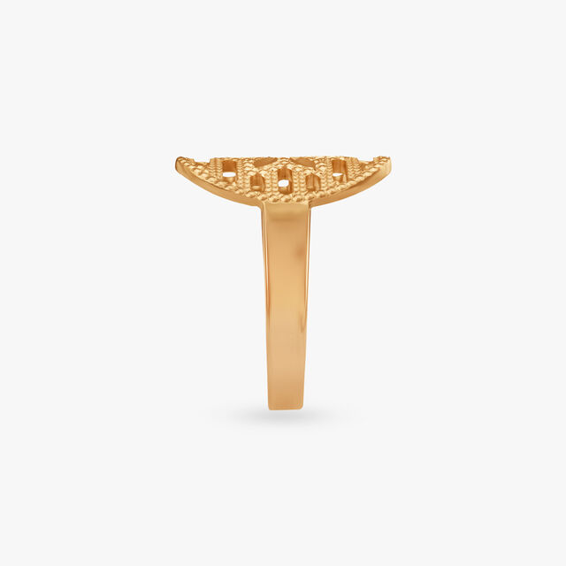 Celestial Bloom Gold Ring