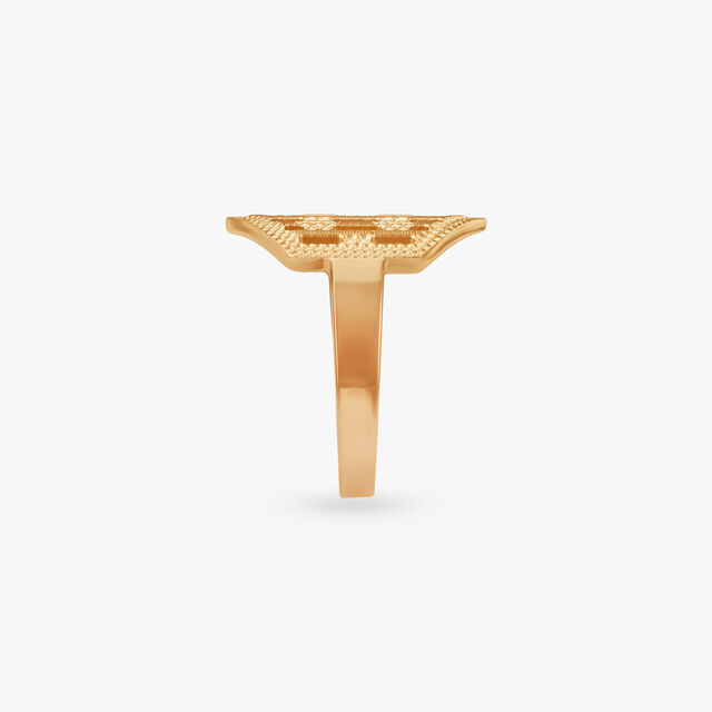 Heritage Hexagon Gold Ring