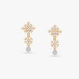 Radiant Diamond Drop Earrings 