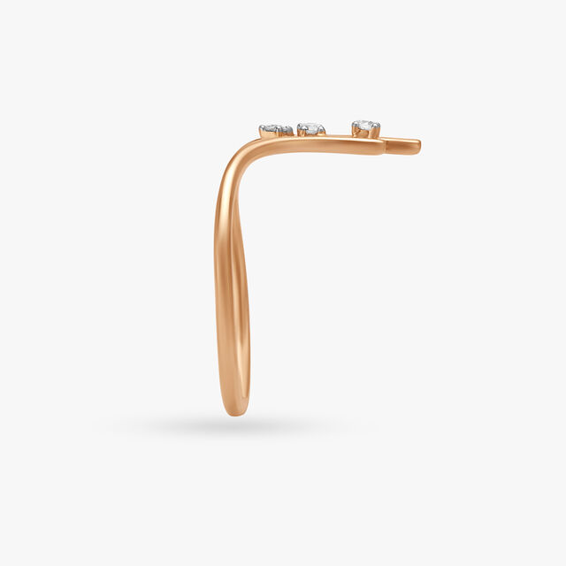 Contemporary Diamond Finger Ring