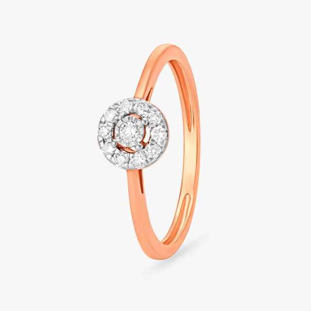 Eternal Circle Diamond Finger Ring