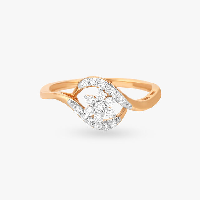 Radiant Diamond Finger Ring