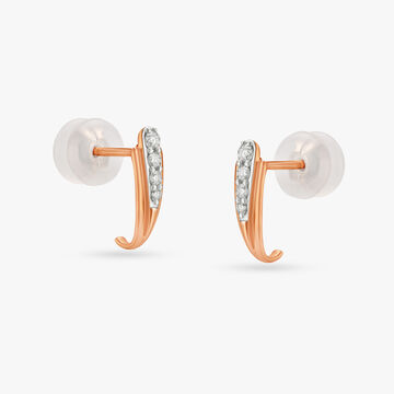 Radiant Diamond Hoop Earrings