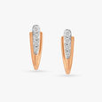 Radiant Diamond Hoop Earrings 3