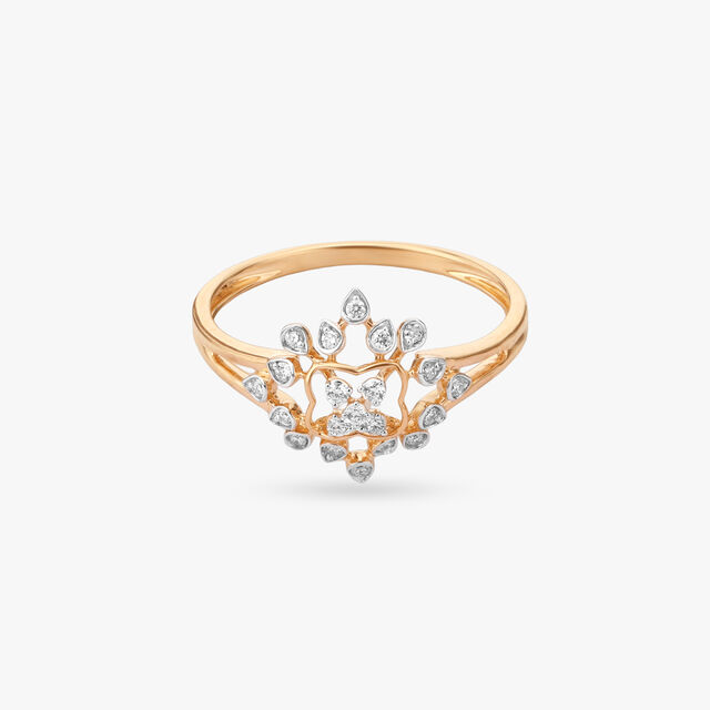 Celestial Bloom Diamond Ring