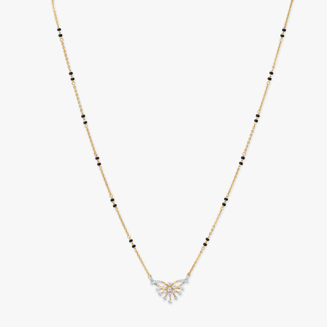 Winged Grace Diamond Mangalsutra