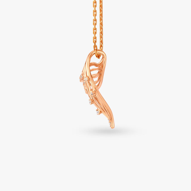 Wings of Radiance Diamond Pendant 2