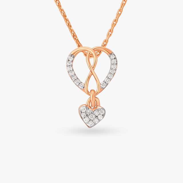 Infinite Love Diamond Pendant 