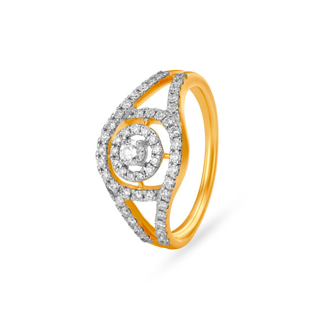 Classic Multi Stone Diamond Finger Ring,,hi-res