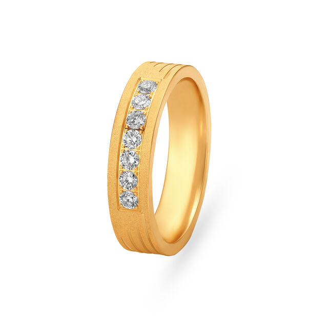 Half Eternity Diamond Band