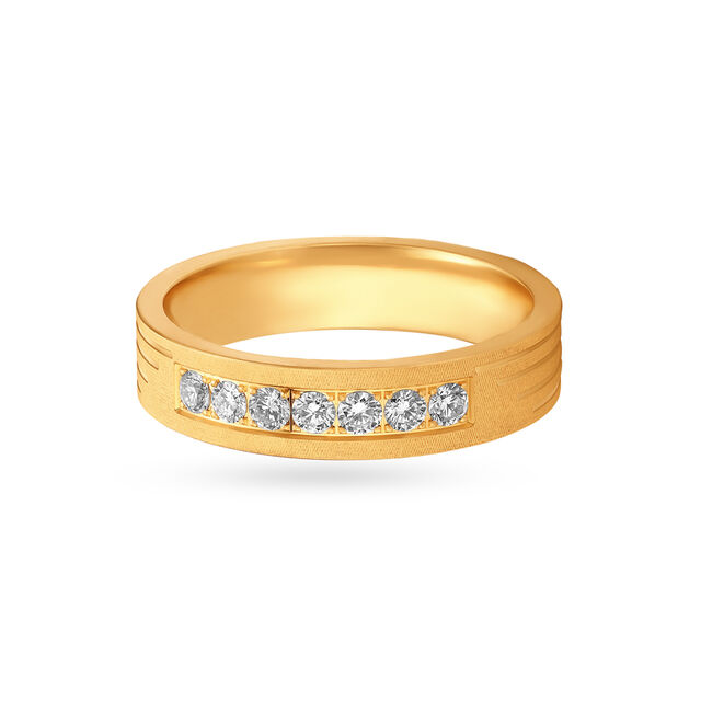 Half Eternity Diamond Band