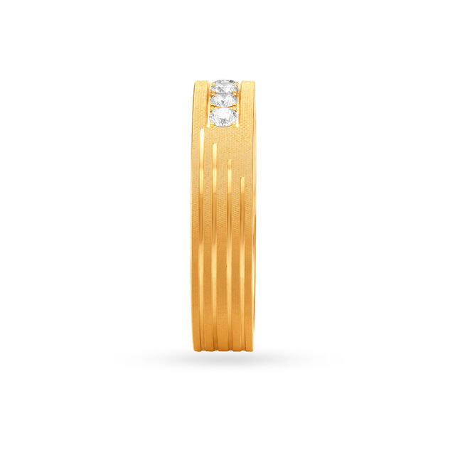 Half Eternity Diamond Band