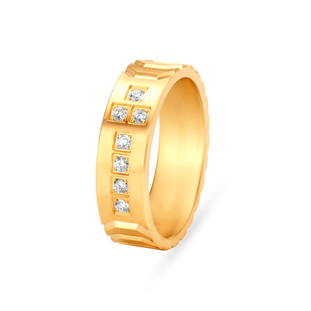 Classy Diamond Finger Band
