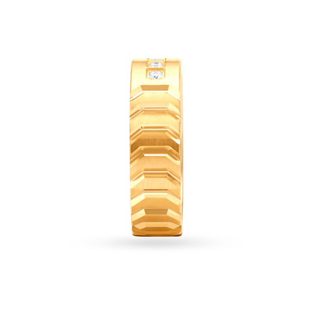 Classy Diamond Finger Band