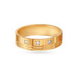 Yellow Gold Finger Band,,hi-res 2