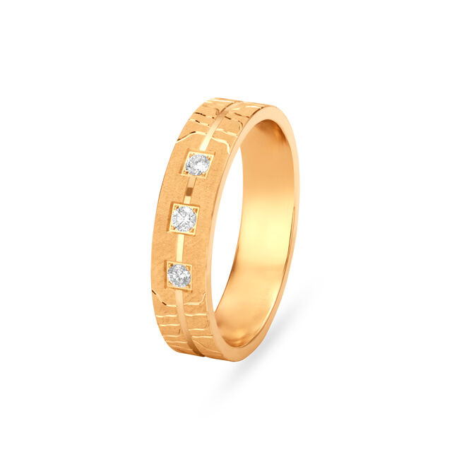 White Gold Diamond Finger Band,,hi-res 