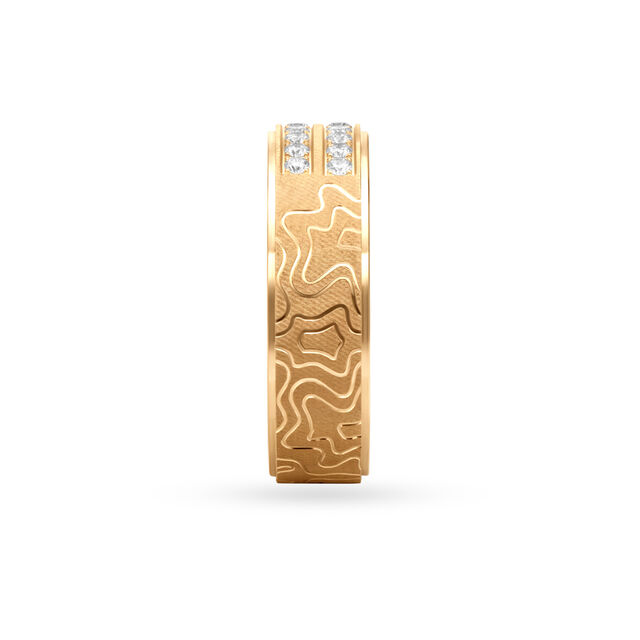 Unique Diamond Finger Band