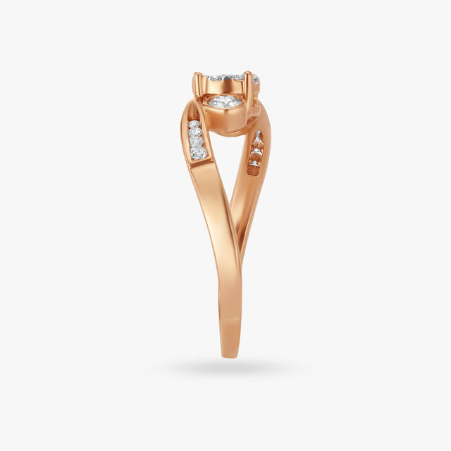 Classic Dual Diamond Finger Ring 3