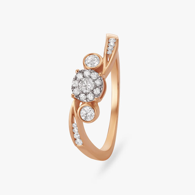 Classic Dual Diamond Finger Ring