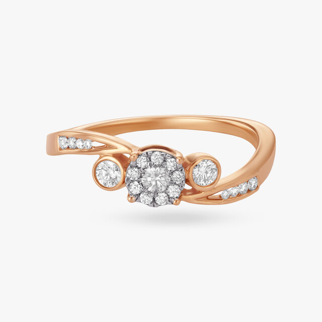 Classic Dual Diamond Finger Ring