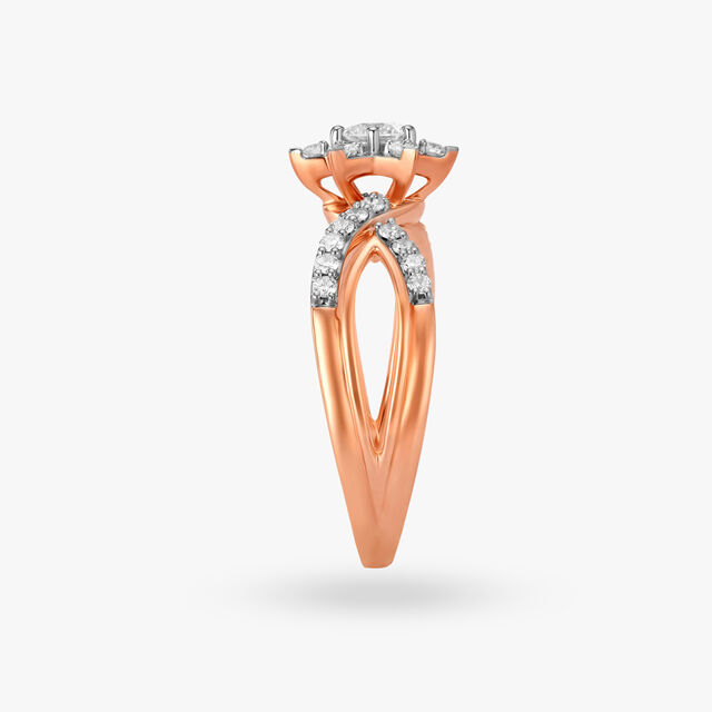 Stellar Spark Diamond Finger Ring
