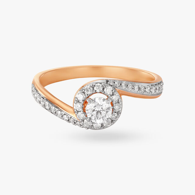Sparkling Diamond Finger Ring