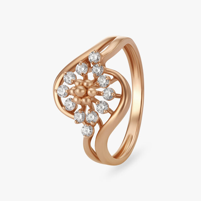 Dainty Diamond Finger Ring
