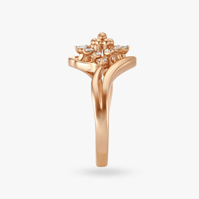 Dainty Diamond Finger Ring