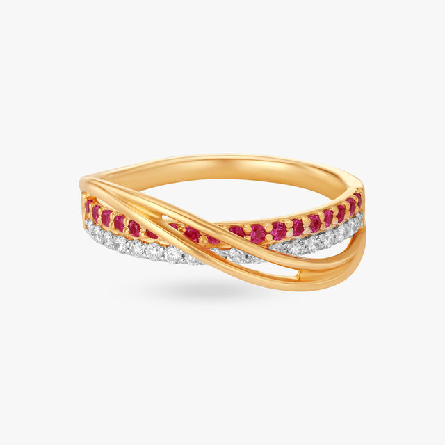 Sparkle Diamond Finger Ring