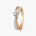 Ethereal Crossover Diamond Ring 3