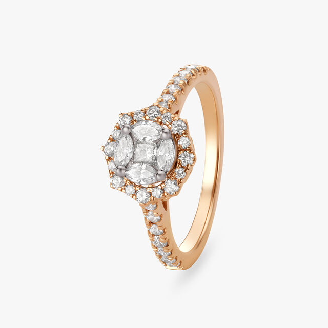 Twilight Diamond Finger Ring