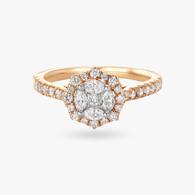 Twilight Diamond Finger Ring