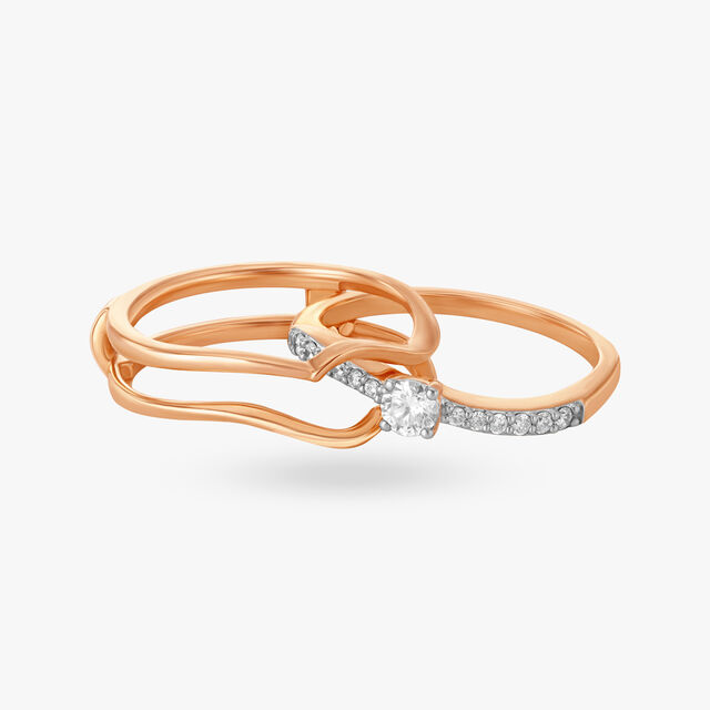 Cosmic Detachable Diamond Finger Ring 7