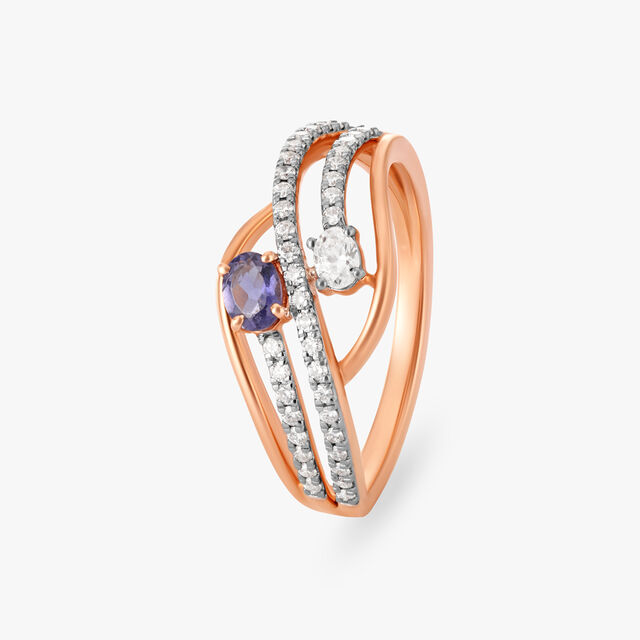 Stellar Diamond Finger Ring 