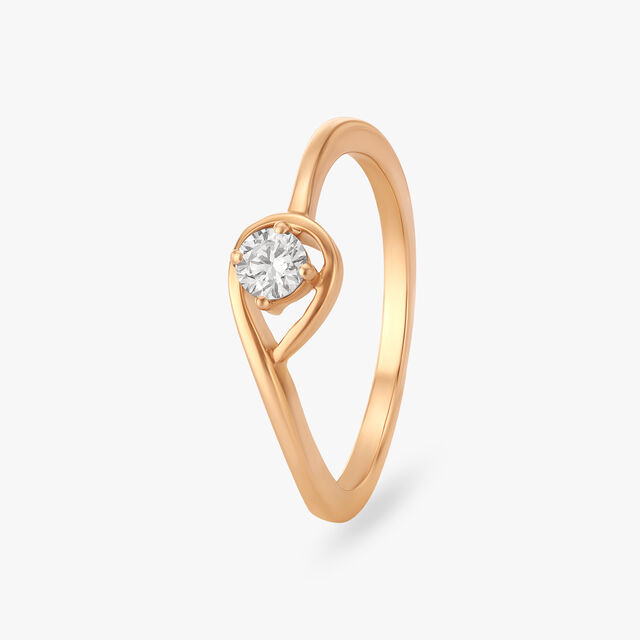 Artistic Diamond Finger Ring 