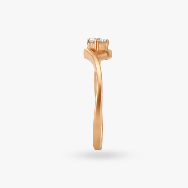 Artistic Diamond Finger Ring 3