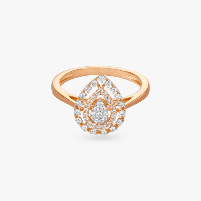 Raindrop Radiance Diamond Ring