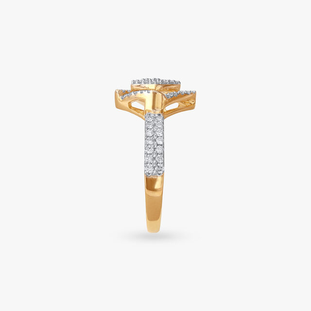 Radiant Rhombus Diamond Ring