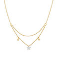 Enthralling Star Pattern Kids Diamond Necklace,,hi-res 2