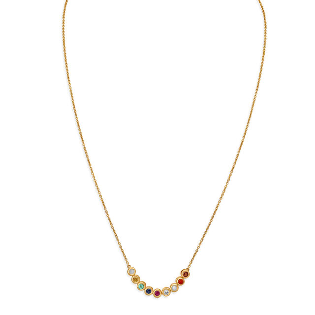Darling Emerald Gomad Pearl Ruby Sapphire Diamond Necklace 2