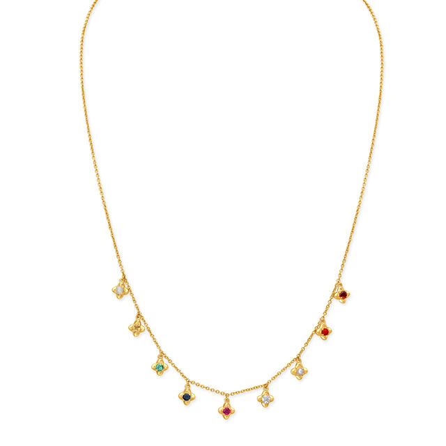 Majestic Emerald Gomad Pearl Ruby Sapphire Diamond Necklace 