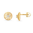 Stylish Single Stone Diamond Stud Earrings for Kids 2