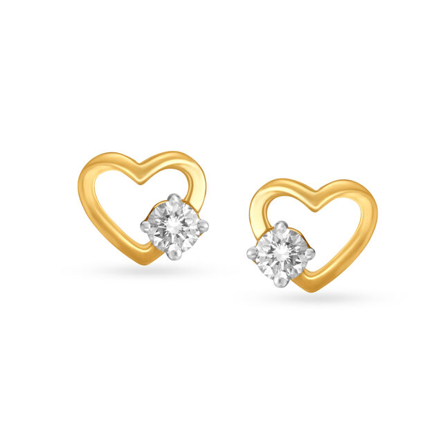 Dazzling Diamond Stud Earrings for Kids