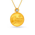 Subtle Ganesha Diamond Pendant,,hi-res 
