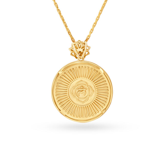 Subtle Ganesha Diamond Pendant,,hi-res 2