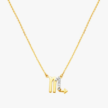 Tanishq Gold Pendant with Chain