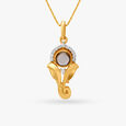 Ganesh Mantra Diamond Pendant 