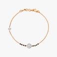 Eternal Love Diamond Mangalsutra Bracelet 