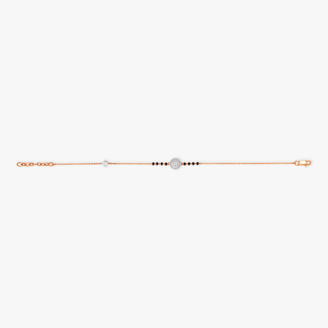 Eternal Love Diamond Mangalsutra Bracelet 2